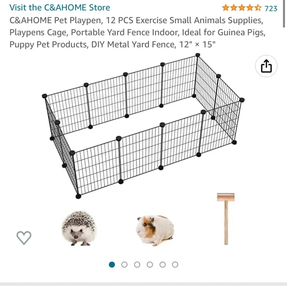 NEW small animal pen